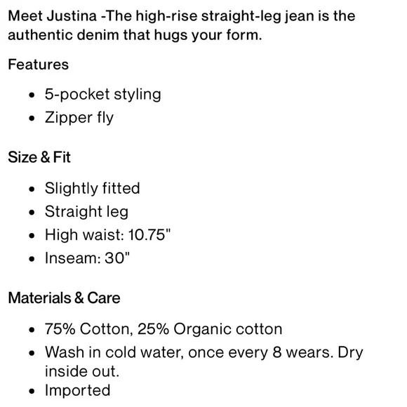 DYNAMITE • JUSTINA JEANS - Picture 4 of 5